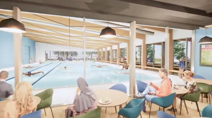 WATCH: Flyover - New Sports Centre Development Chigwell School